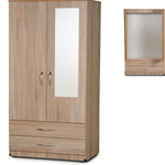 Load image into Gallery viewer, Amoré 2-Door 2-Drawer Gents Wardrobe
