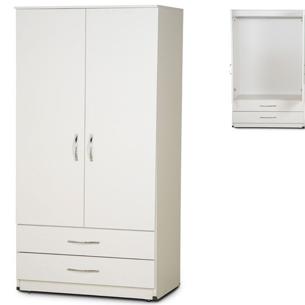 Amoré 2-Door 2-Drawer Gents Wardrobe